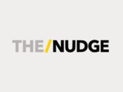 The nudge logo
