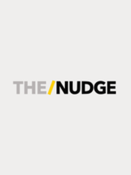 The nudge logo