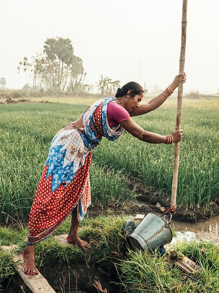 Woman working in Agriculture 