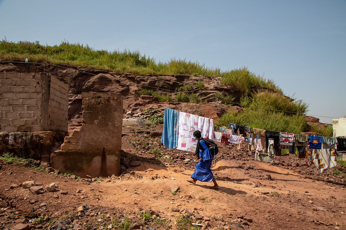 Home visit of community worker