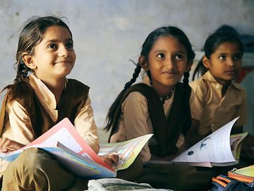 Educate Girls, Students in Classroom 